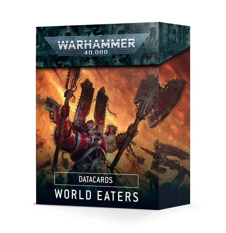 Games Workshop Warhammer 40K Datacards: World Eaters GWS 42-04