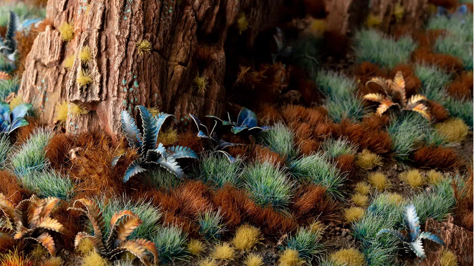 Gamers Grass: Alien Turquoise Tuft (6mm)