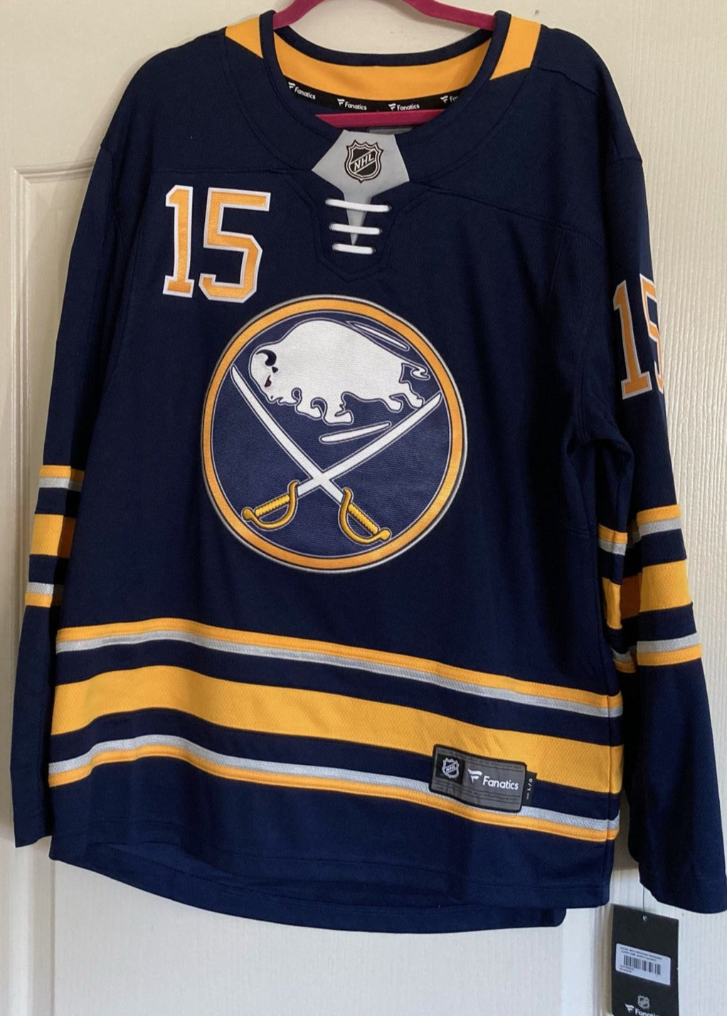 Fanatics Breakaway Home Jersey Buffalo Sabres #15 Jack Eichel