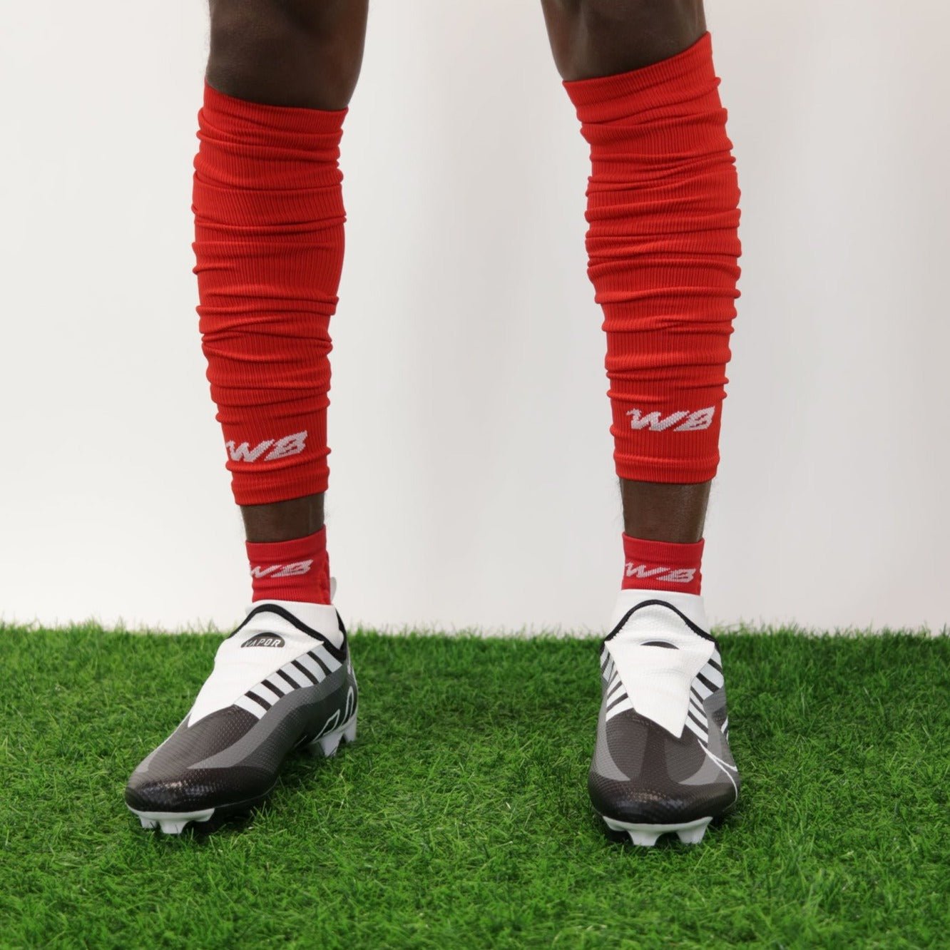 FOOTBALL LEG SLEEVES 2.0 (RED)