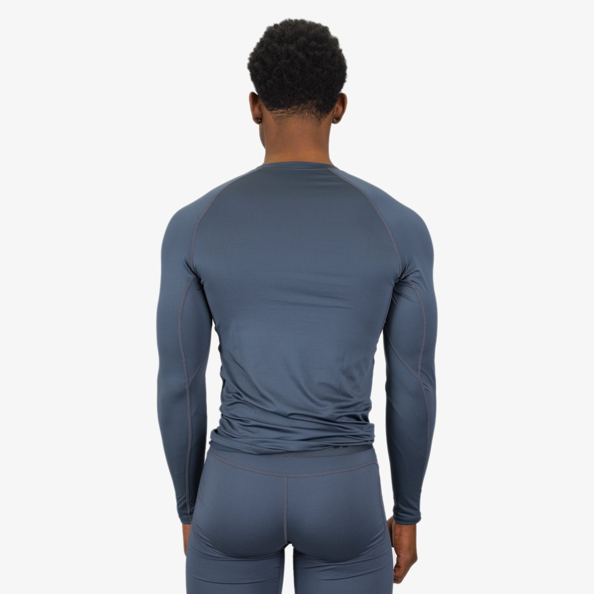 COMPRESSION LONG SLEEVE T-SHIRT (GREY)