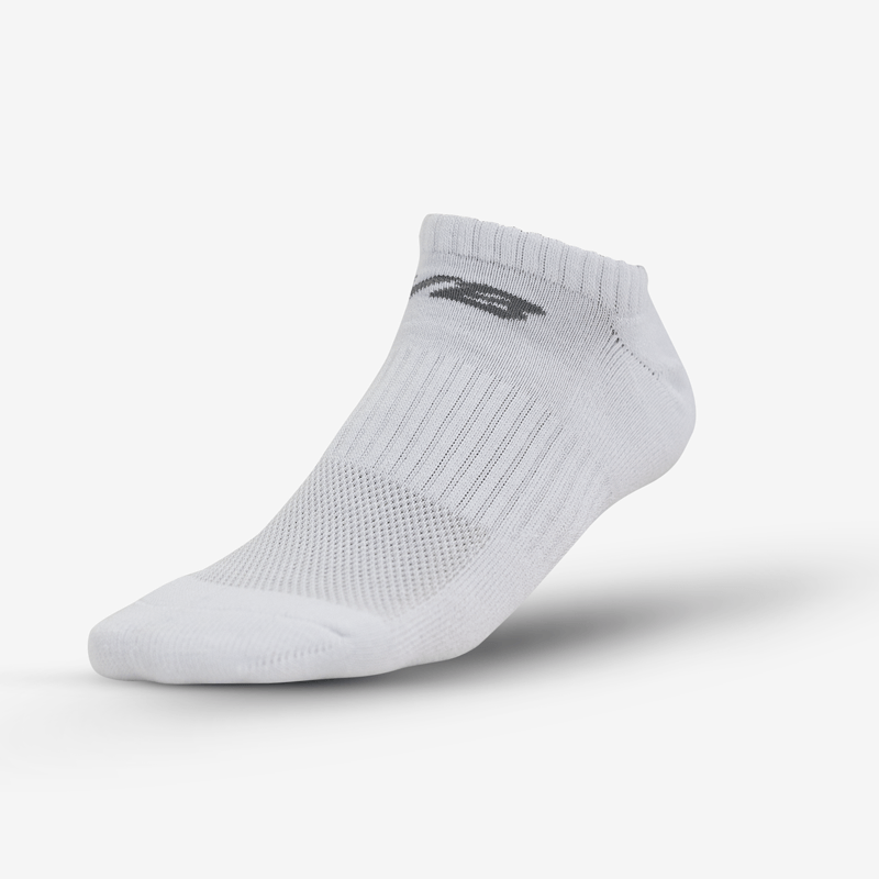 EVERYDAY TRAINING NO SHOW ANKLE SOCKS (WHITE, 6-PACK)