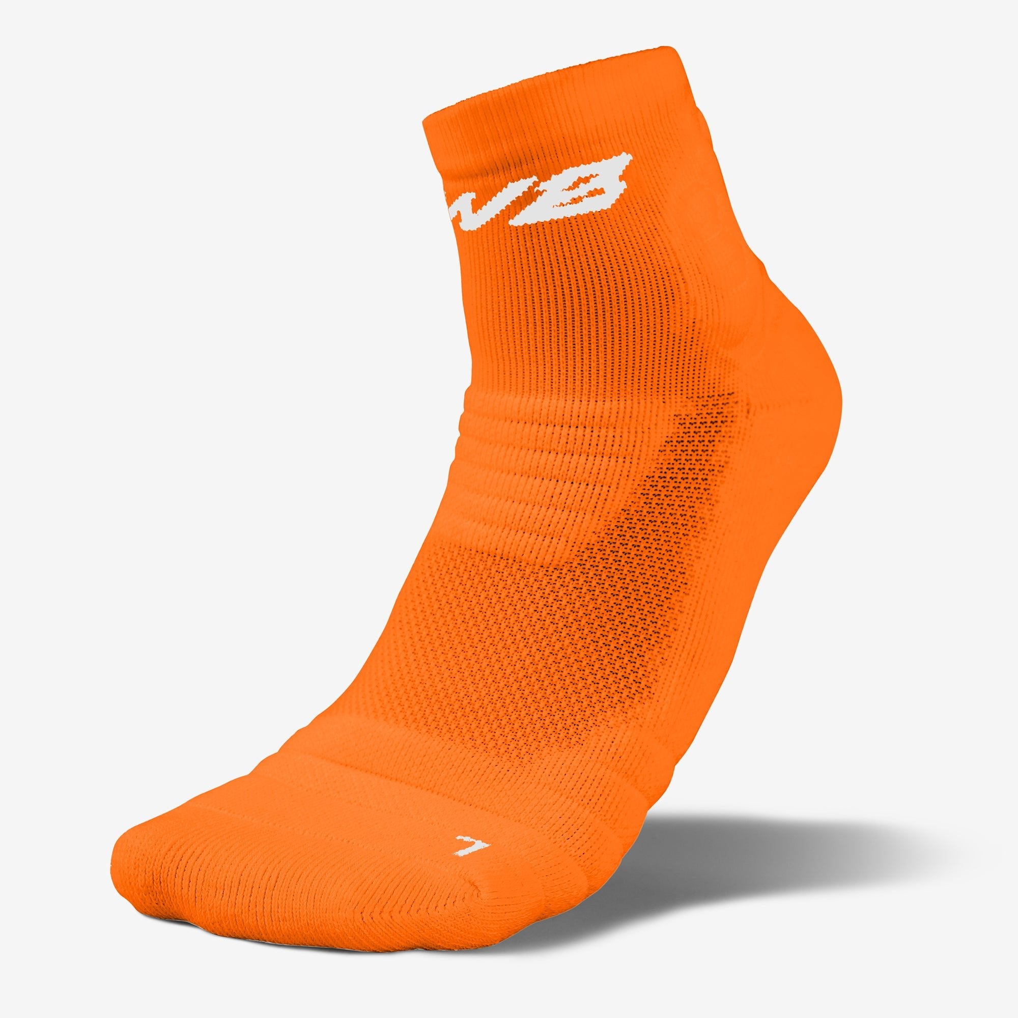 PADDED QTR SOCKS 2.0 (ORANGE)