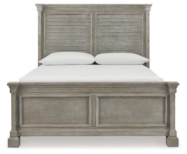 Moreshire Queen Panel Bed B799B2 Brown/Beige Casual Master Beds