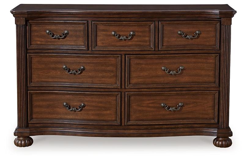 B764-31 Brown/Beige Traditional Lavinton Dresser