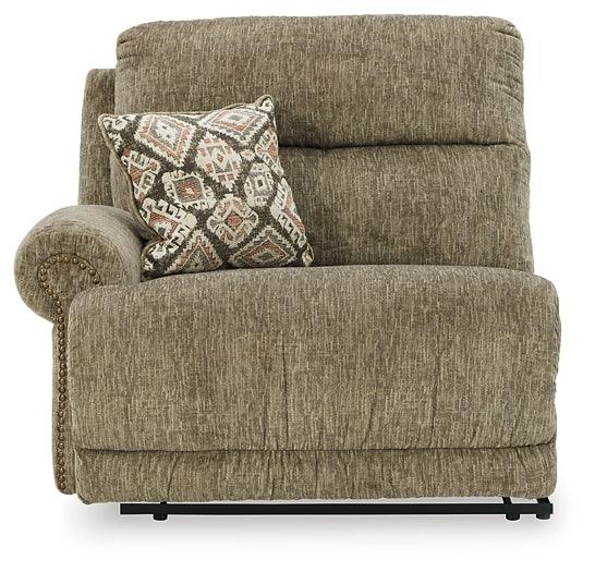 Lubec 3-Piece Reclining Sofa 85407S5 Brown/Beige Contemporary Motion Sectionals
