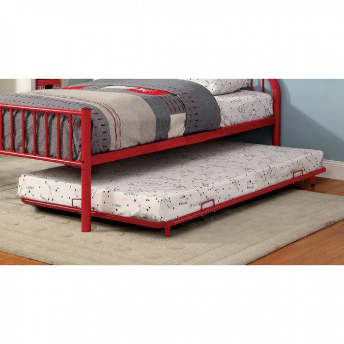 Rainbow CM-TR1032RD Red Contemporary Trundle