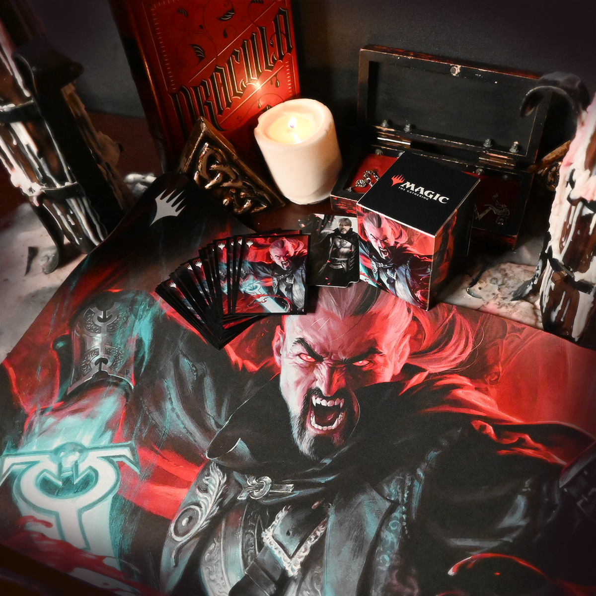 Innistrad: Crimson Vow Odric, Blood-Cursed Standard Gaming Playmat for Magic: The Gathering