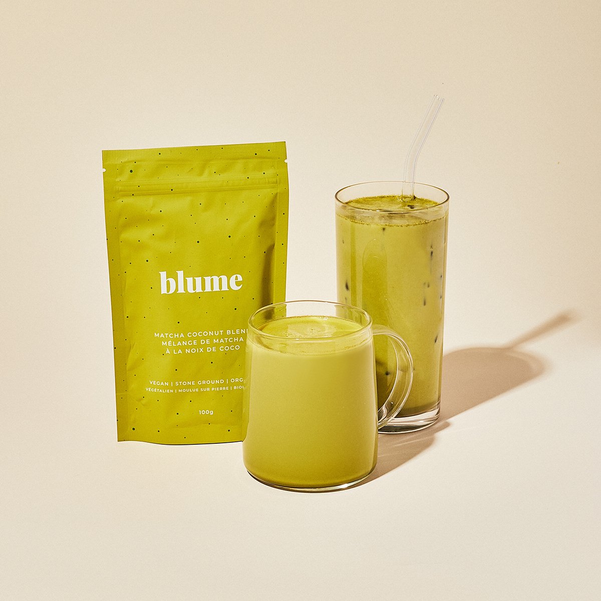 matcha coconut organic blend | blume