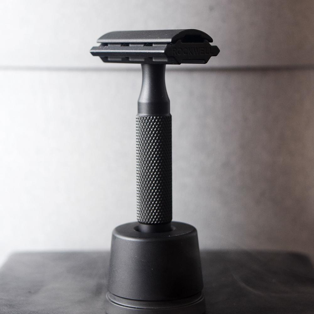 6S PVD Black Adjustable Stainless Steel Safety Razor