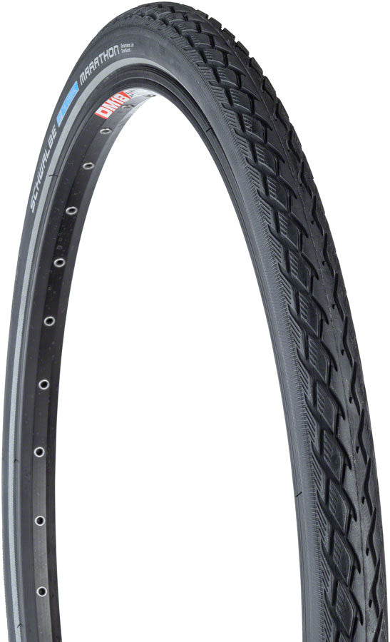 Schwalbe Marathon Tire - 700 x 25 Clincher Wire Black/Reflective Performance Line