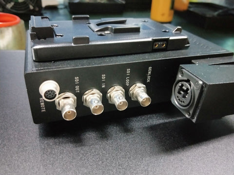 OpticalCON DUOを備えたカメラバックマウントファイバーリンク