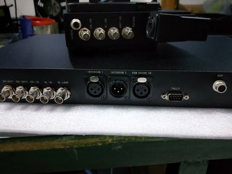 Camera Back Mounted Fiber Link with OpticalCON DUO