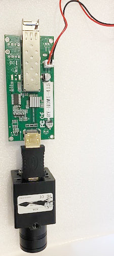 Mini 4K HDMI Camera over Optical Fiber
