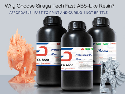 siraya tech 3d abs like resin / UV curing resin / photosensitive resin/ photopolymer resin /
