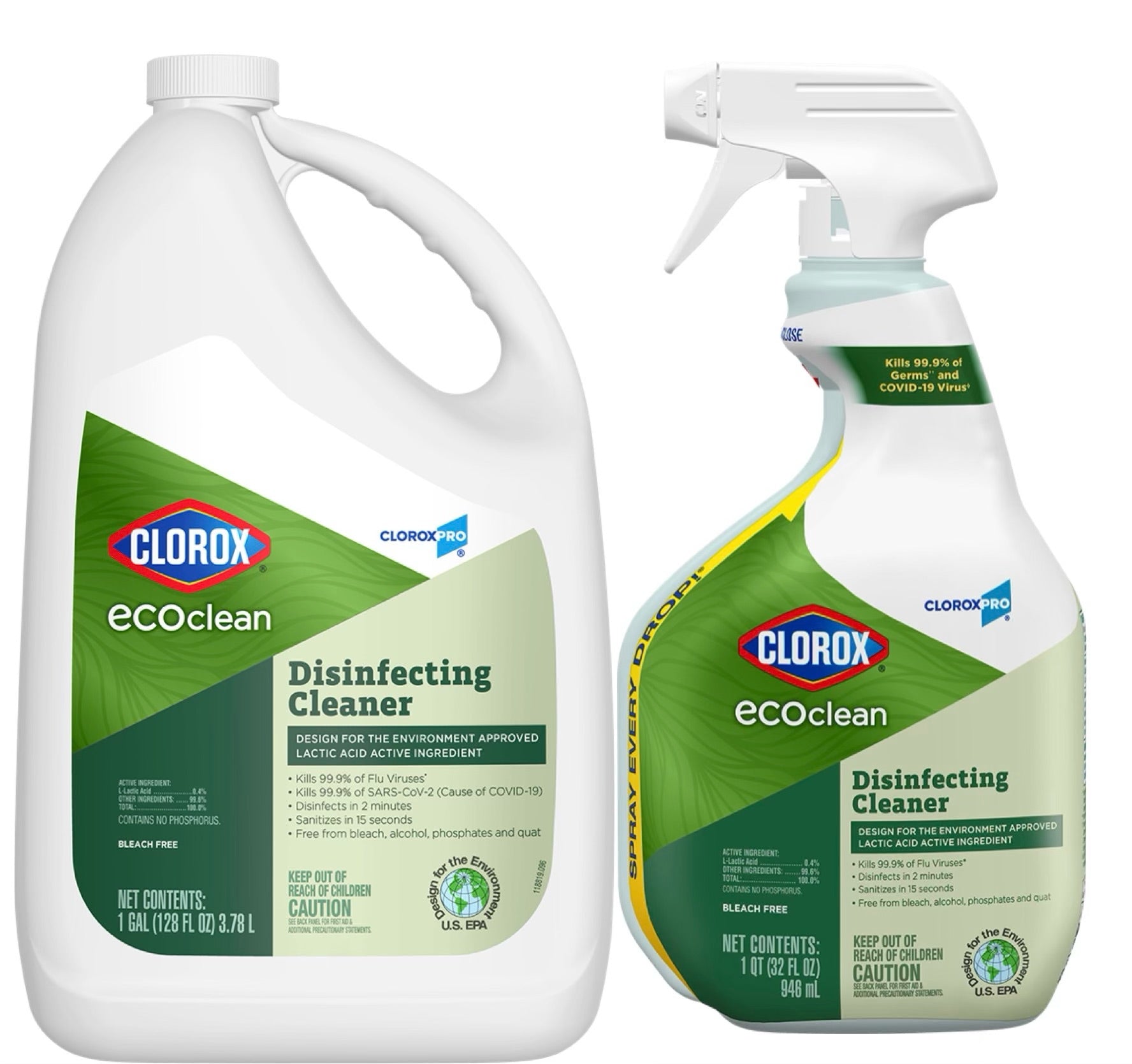 Clorox EcoClean? Disinfectant Cleaner