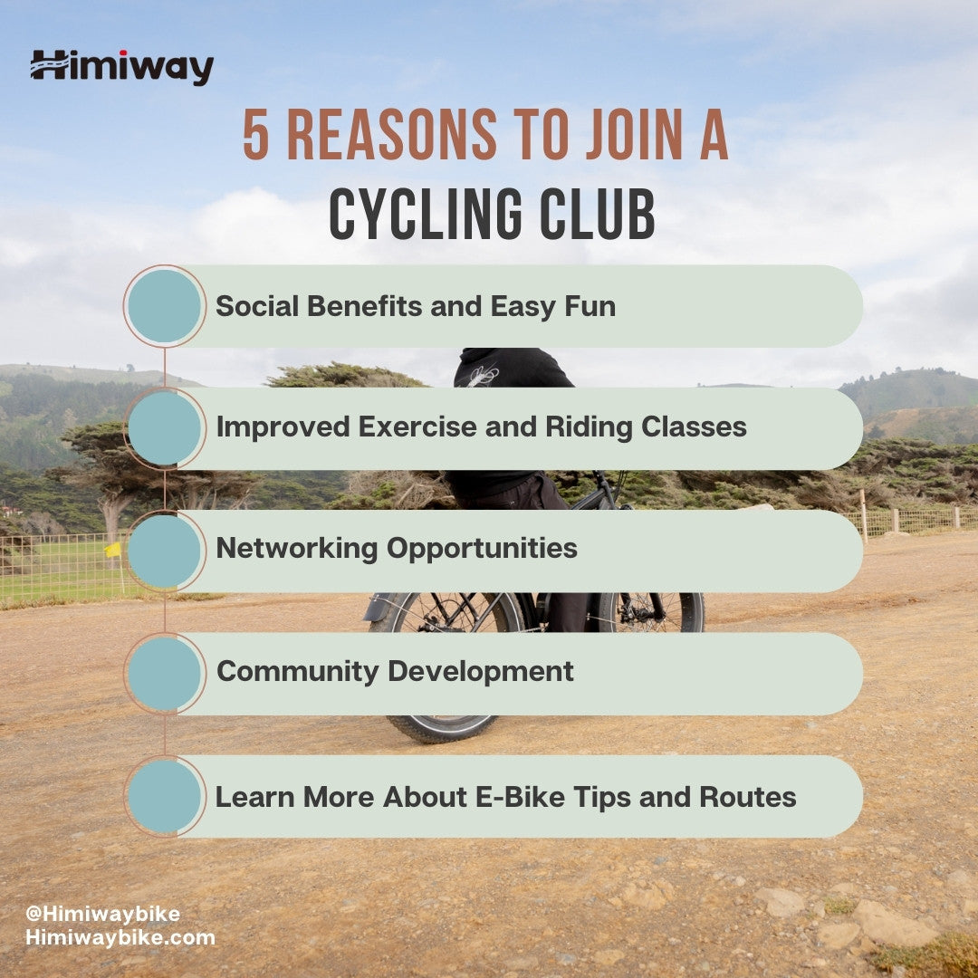 reasons to join cycling clubs
