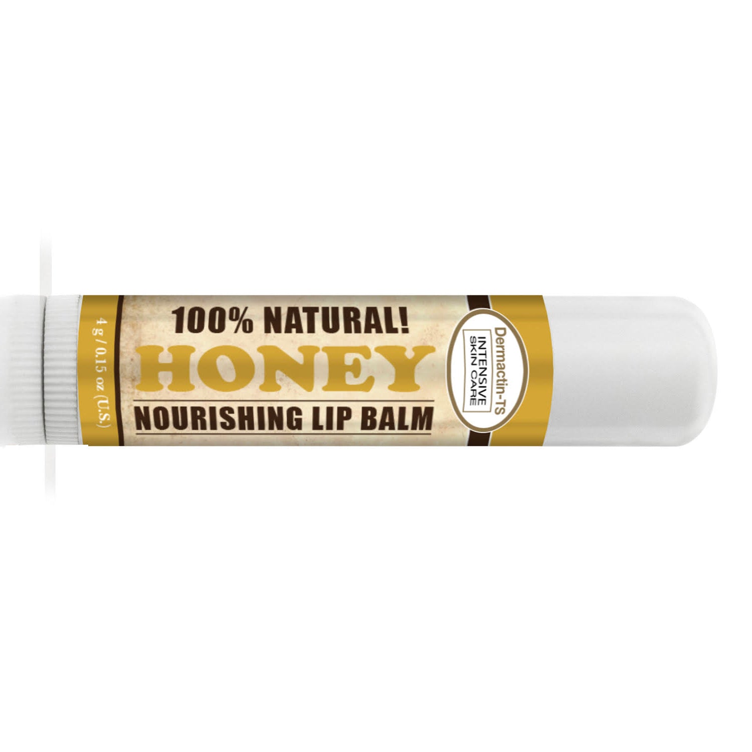 Dermactin-TS 100% Natural Lip Balm - Honey  (3-Pack)