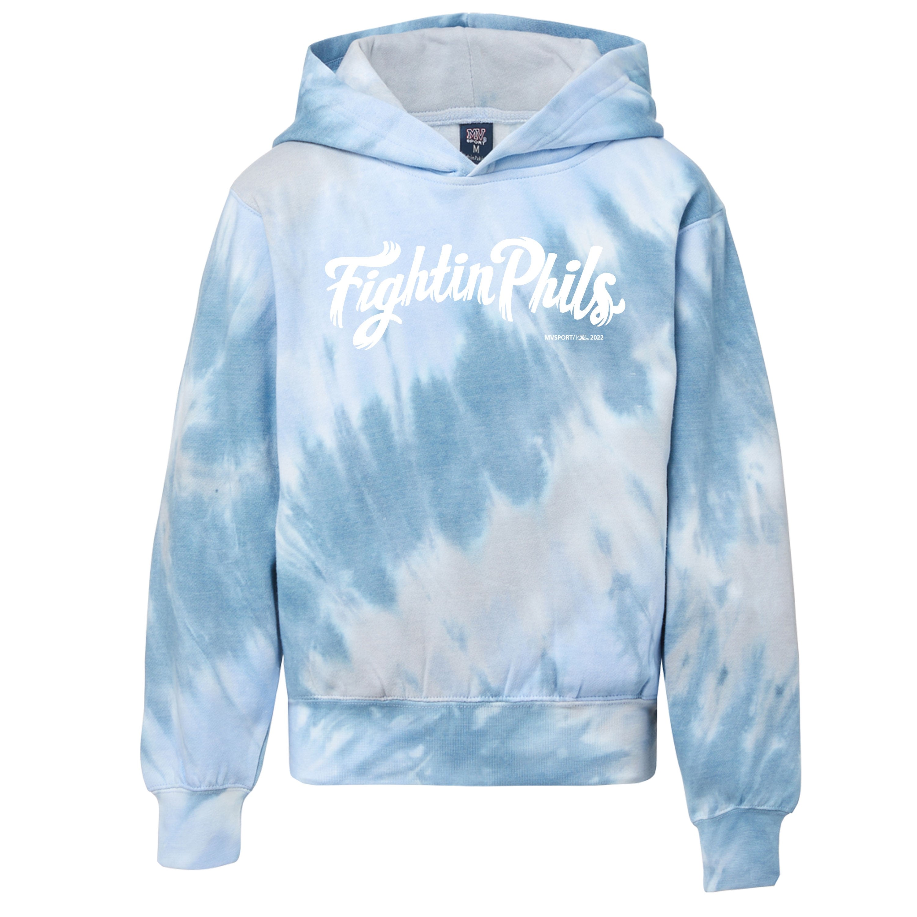 MV Sport Arctic Sky Tie Dye Youth Fleece Hoodie