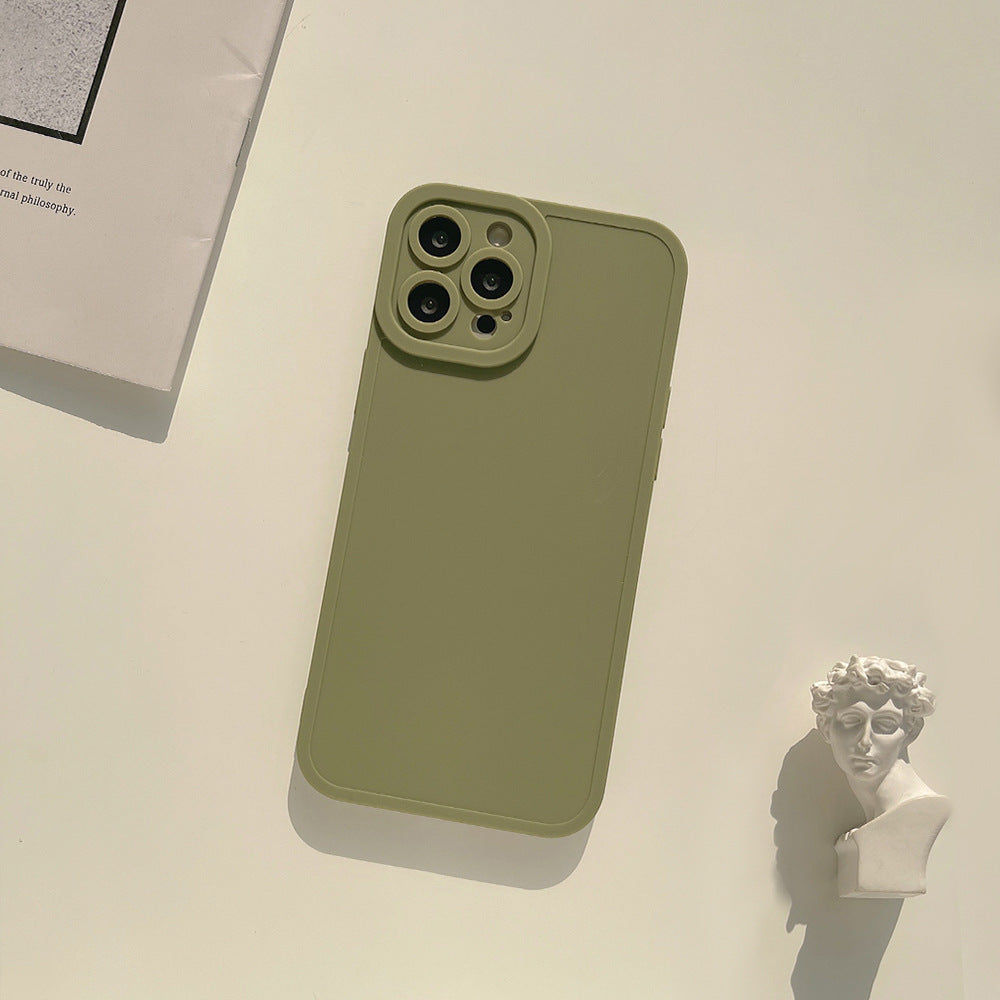 Matte Morandi Color Soft Touch iPhone Case iPhone14