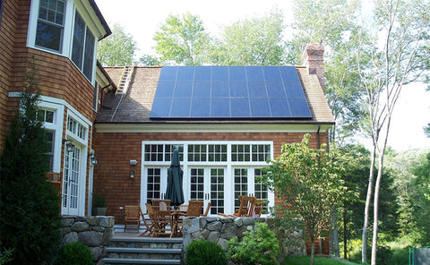 solar-powered home