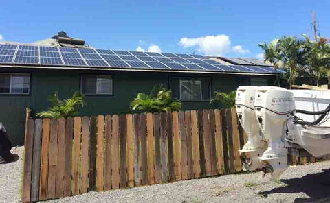 roof-top solar panel