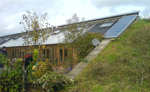 roof-mounted solar panel