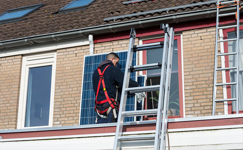 solar panel installation