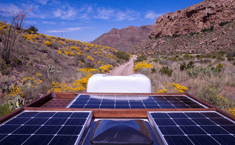 RV solar panels