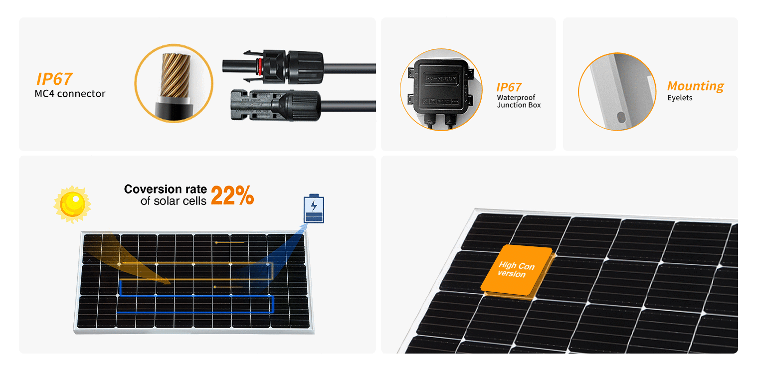 Xinpuguang rigid solar panels