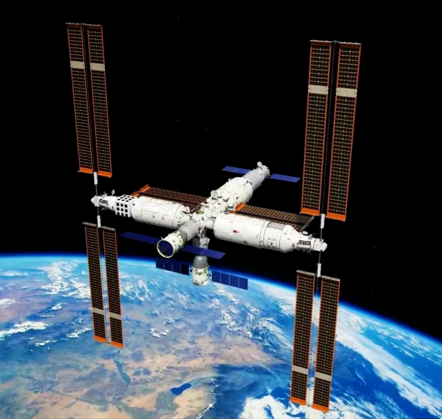 Flexible Solar Cells on the Chinese Space Station