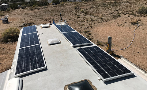 RV solar panels
