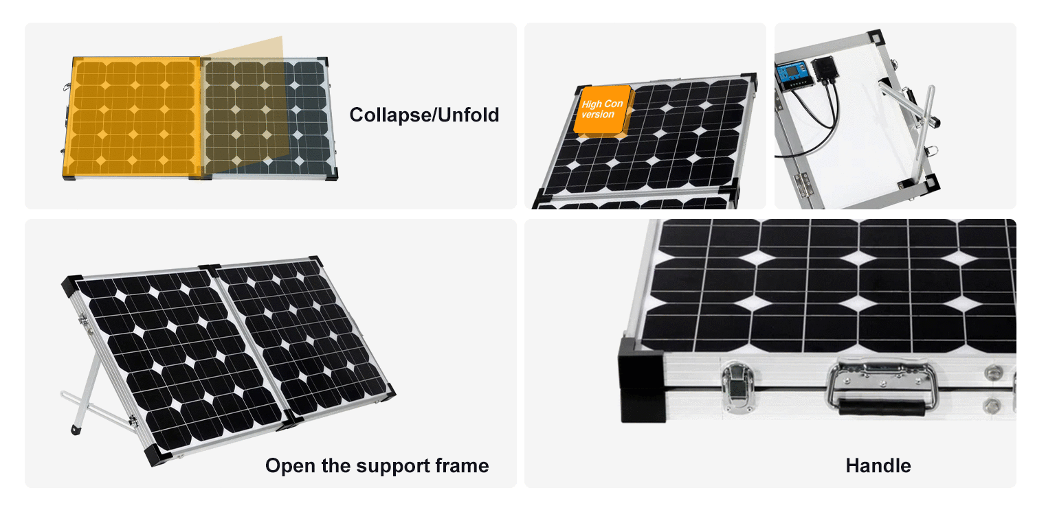 FOLDABLE SOLAR CHARGER（ROICHT@_GL SERIES）