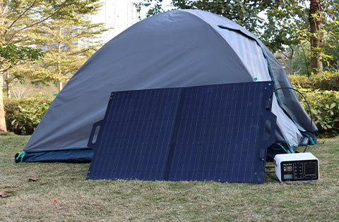 solar charger for camping