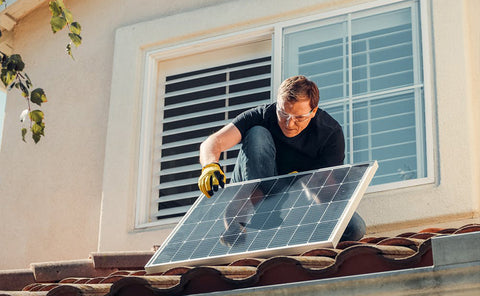 solar panel installation