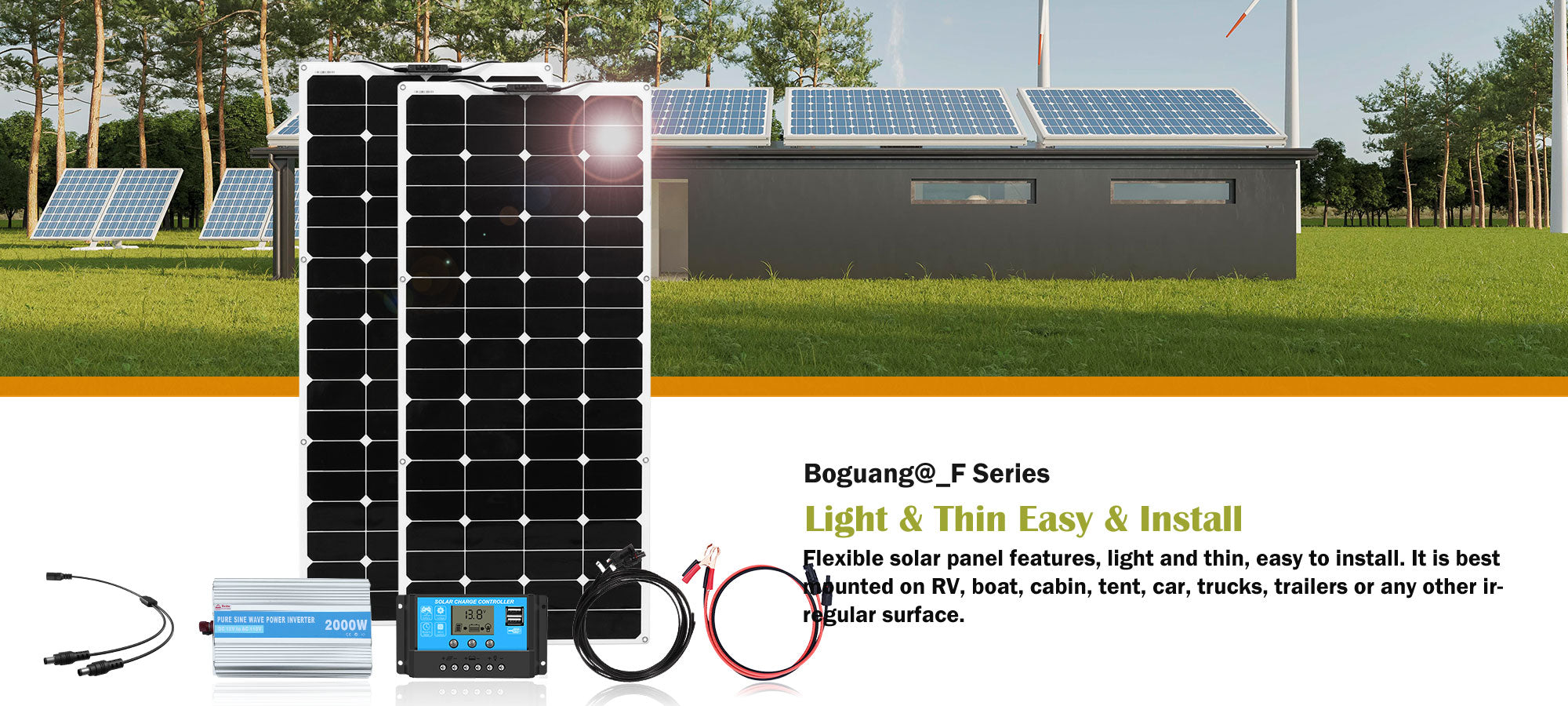 Boguang@_F Series-solar panel kit