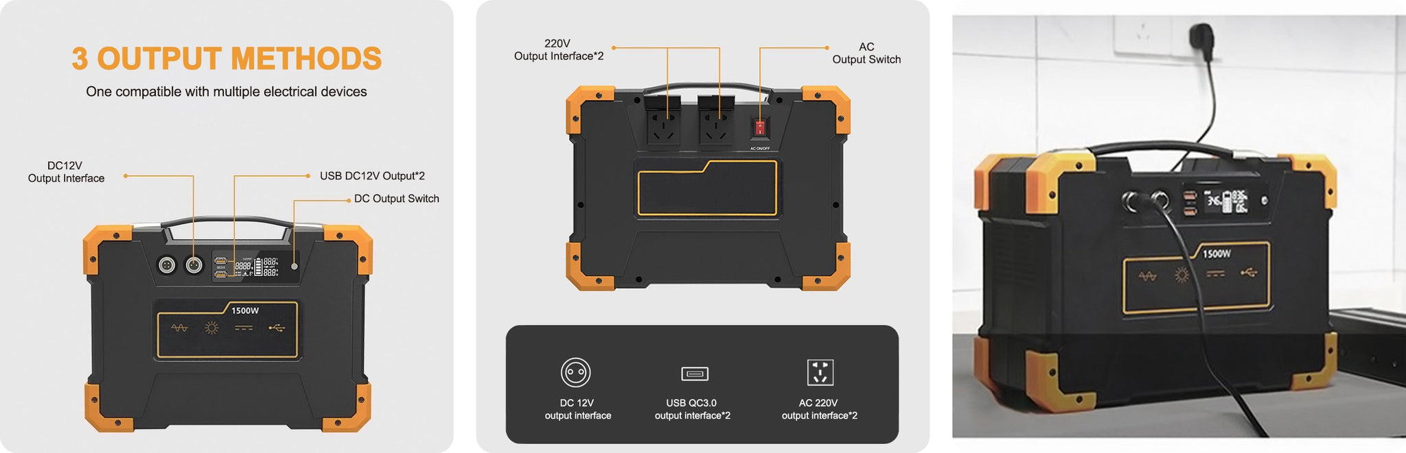 SOLARPARTS@PORTABLE POWER STATION