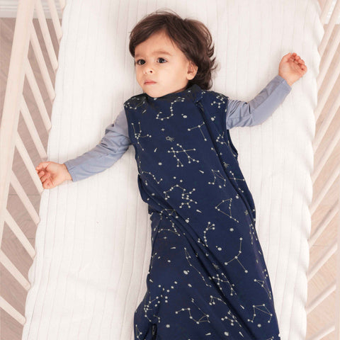 Organic Sleeveless Sleep Sack 0.5 TOG - Constellation
