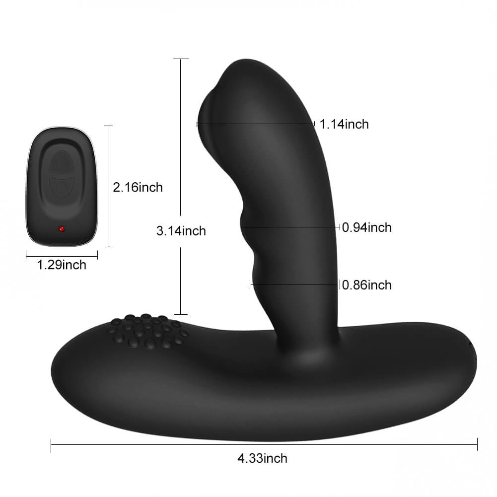LEVETT Men Prostate Massager Vibrators Anal Vibrating Butt Plug