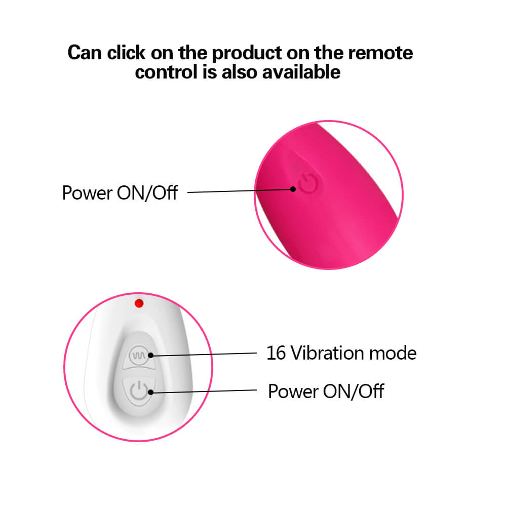 LEVETT Remote Control Vibrator For Women