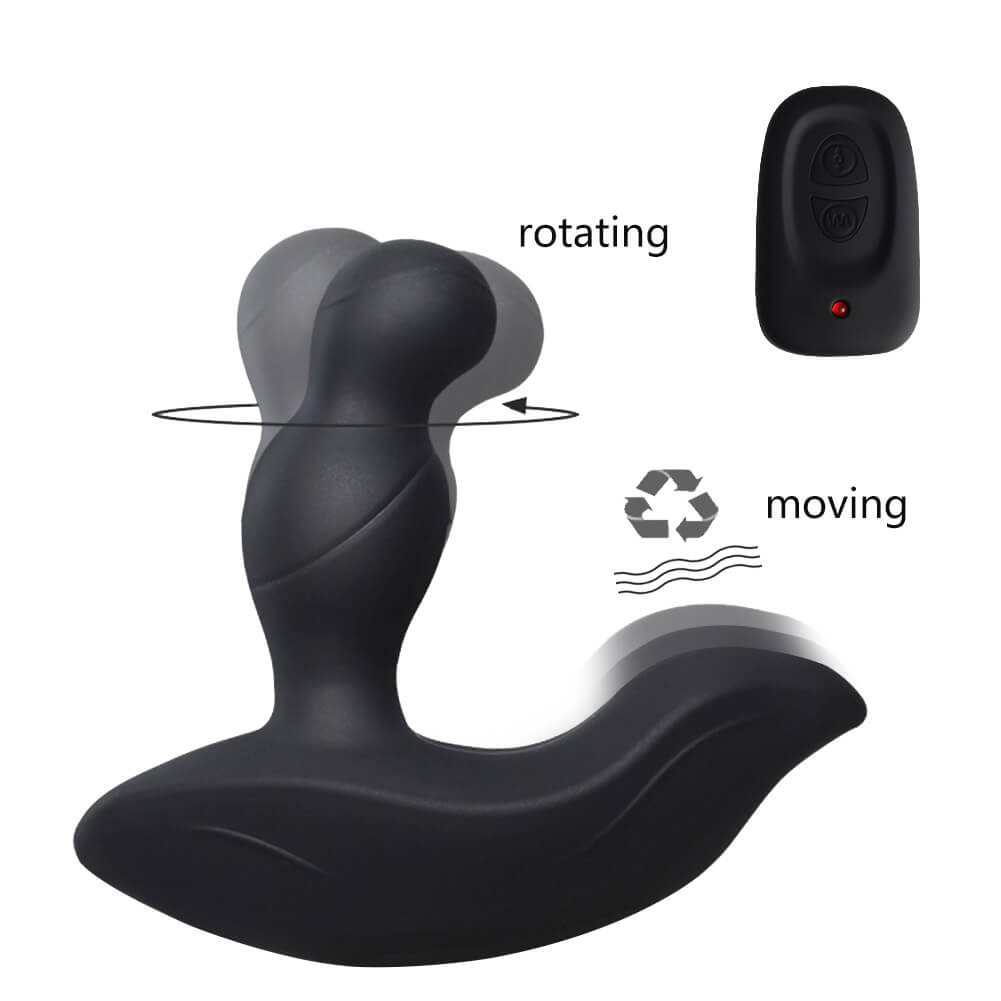 LEVETT Men Prostate Massager Anal Toys Butt Plug Vibrator