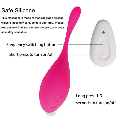 LEVETT Upgraded Wireless Egg Vibrators For Women