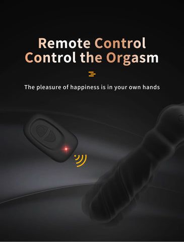 Wireless Male Prostate Massager Vibrator With Cock Penis Ring For Men
