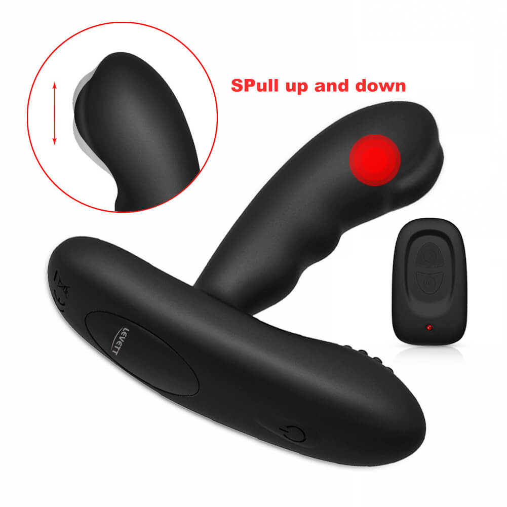 LEVETT Men Prostate Massager Vibrators Anal Vibrating Butt Plug