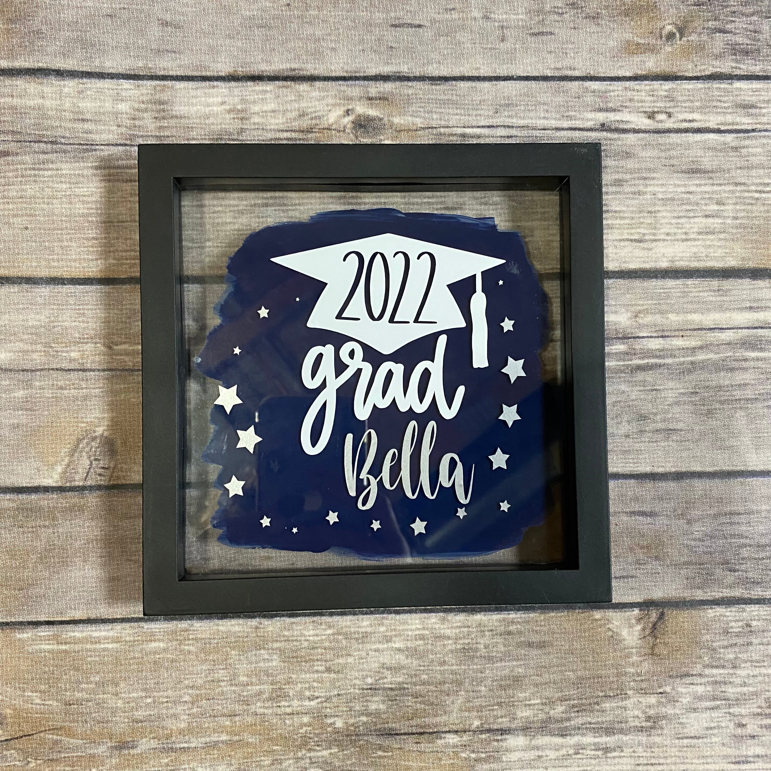 Class of 2022 Personalized Graduate Floating Frame|Graduation Gift|