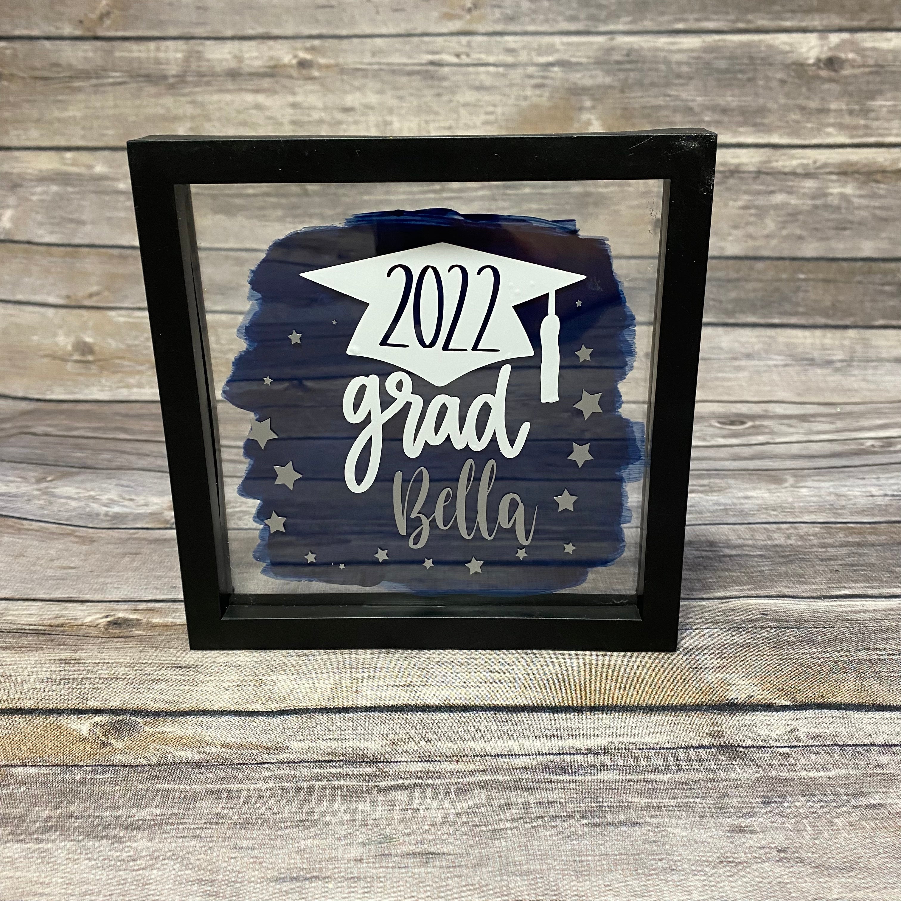 Class of 2022 Personalized Graduate Floating Frame|Graduation Gift|