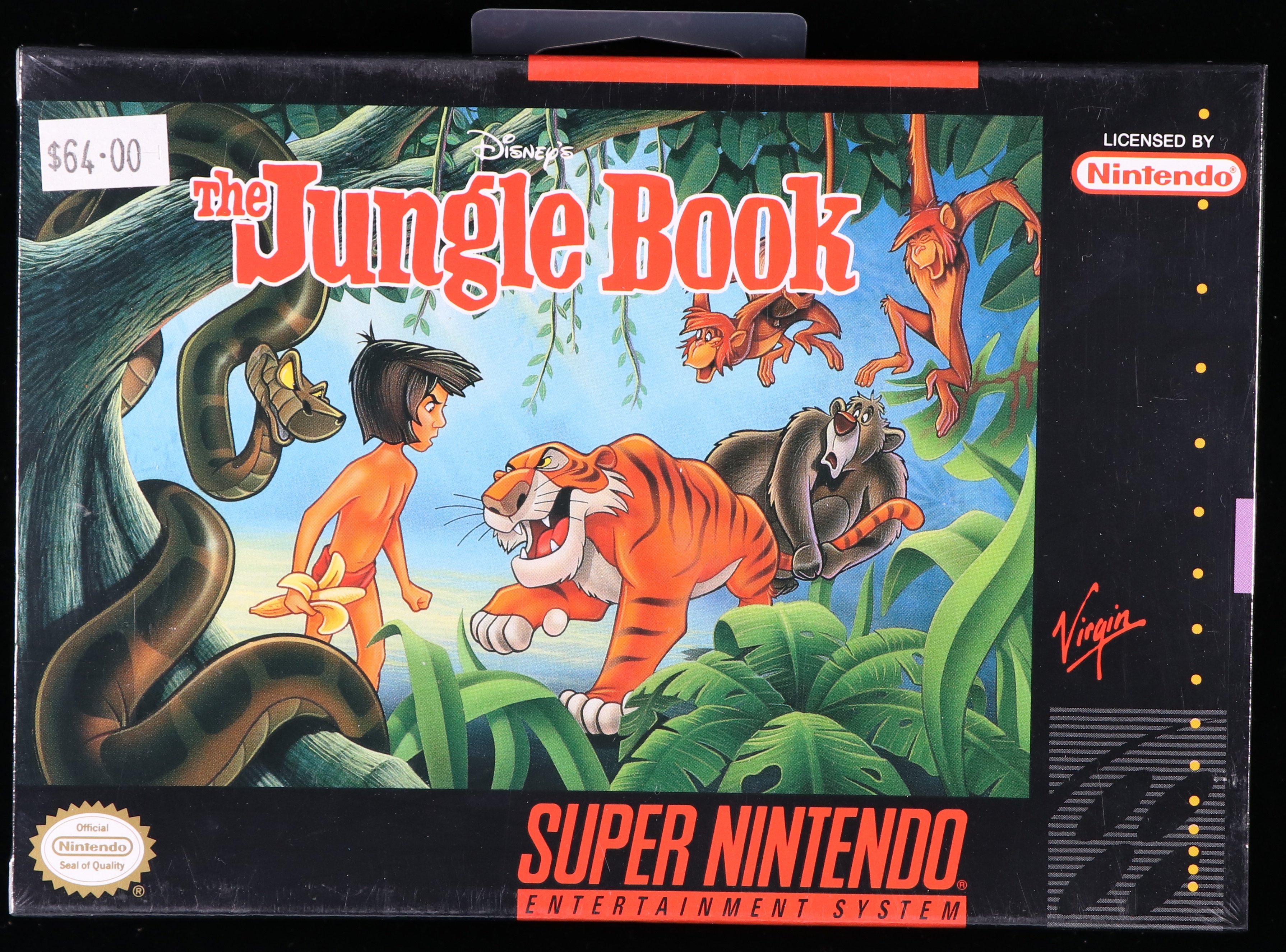 The Jungle Book SNES 9.6 A - NEBRASKA COLLECTION