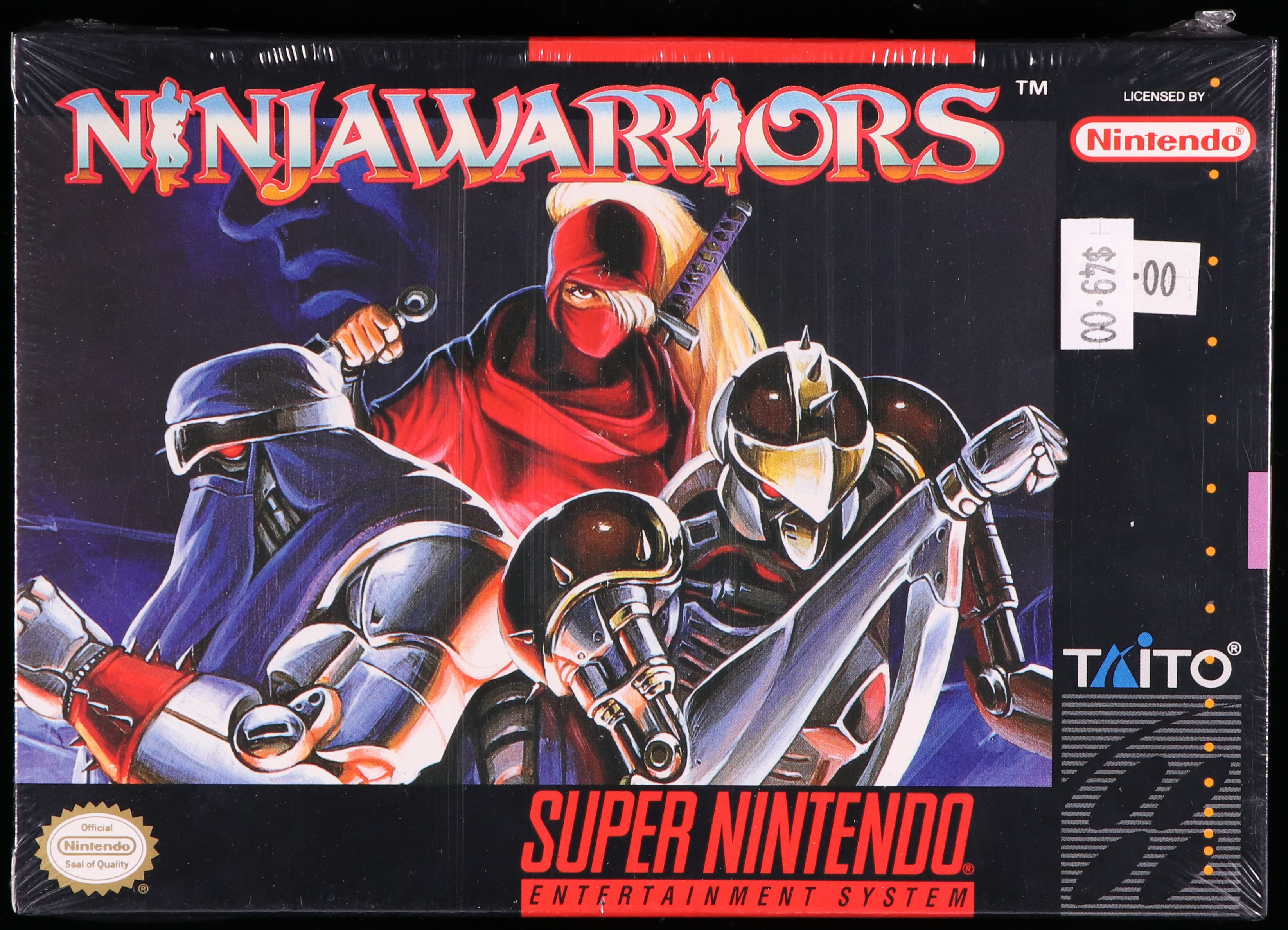 Ninja Warriors SNES 9.8 A+ - NEBRASKA COLLECTION