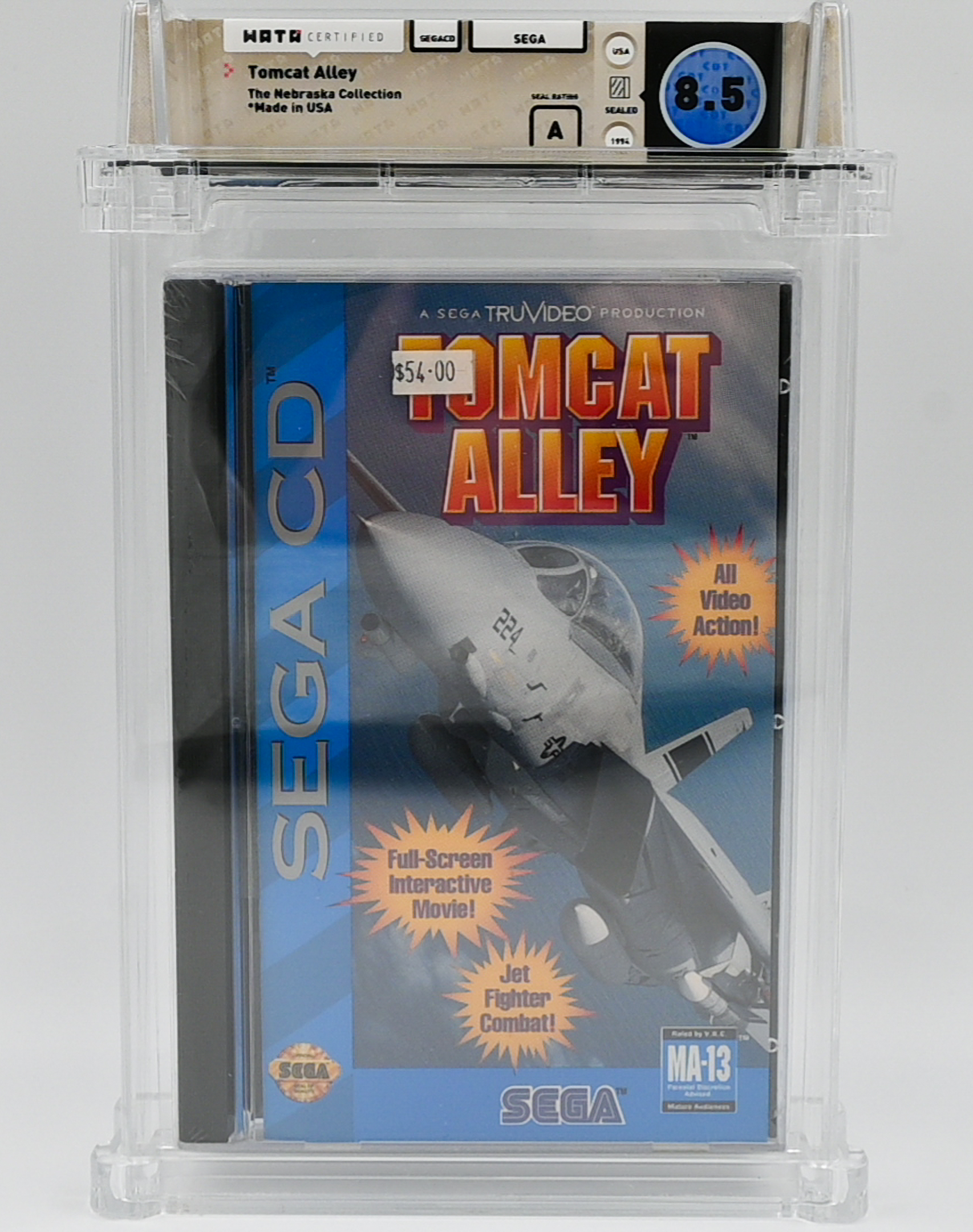 Tomcat Alley SEGA CD 8.5 A - NEBRASKA COLLECTION