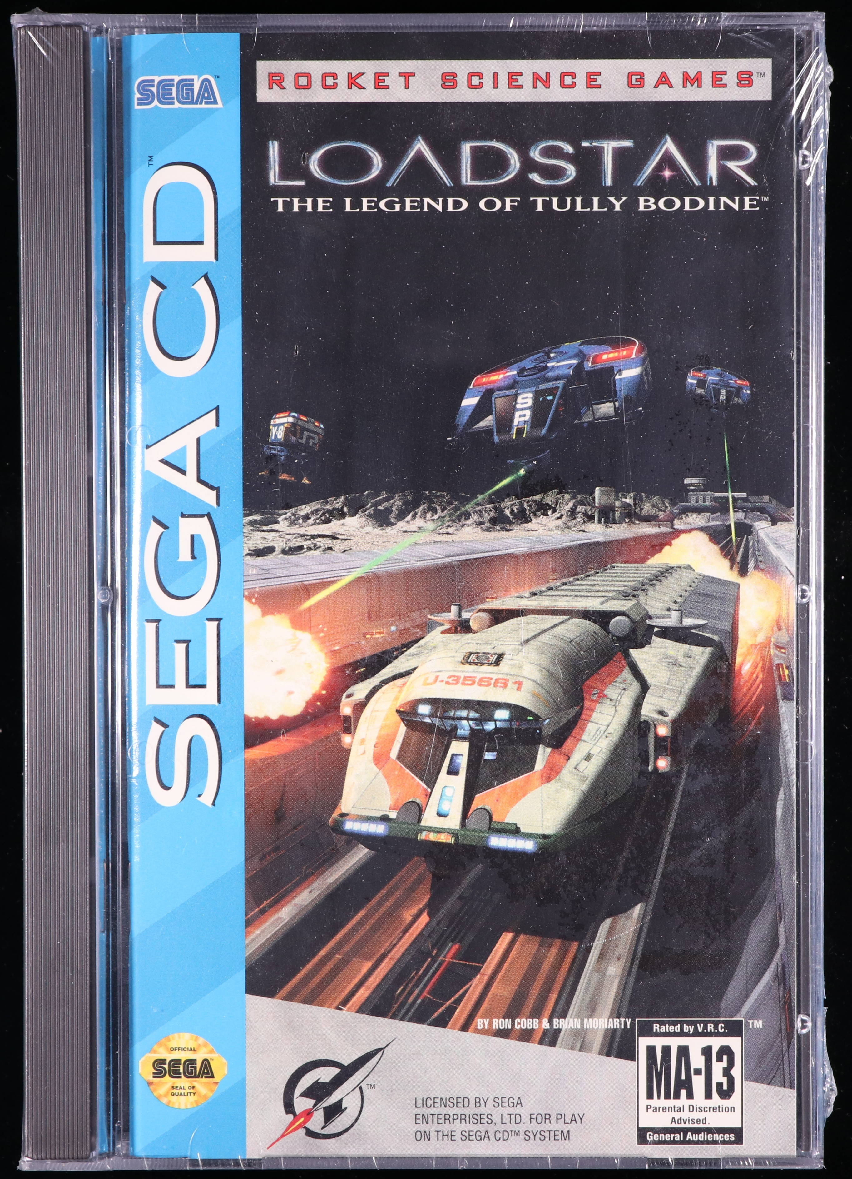 Loadstar: The Legend of Tully Bodine SEGA CD 9.6 A+ - NEBRASKA COLLECTION